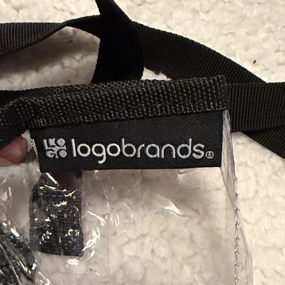 Clear Texas Tech Tote Bag with Black Straps - Picture 2 of 3